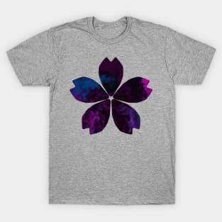 Dark Purple Flower T-Shirt